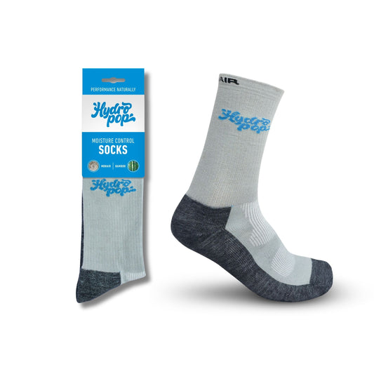 Hydropop Moisture Control Socks | Mohair Blend, Moisture-Wicking & Blister-Resistant