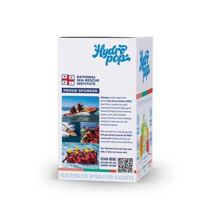 Hydropop Variety Daily Electrolyte Hydration Drink 15 Pack | Tropical Twist, Crisp Apple, Blood Orange