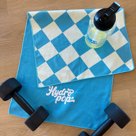 Hydropop Sweat Towel | Eco-Friendly Quick-Dry Gym & Yoga Towel