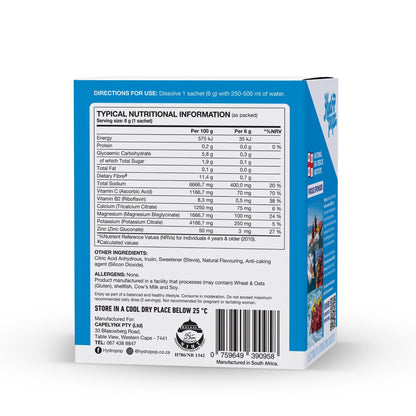 Lemon-Lime Zing Daily Electrolyte Hydration Drink 30 Pack