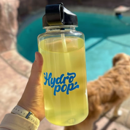 Hydropop 1L Water Bottle with Straw