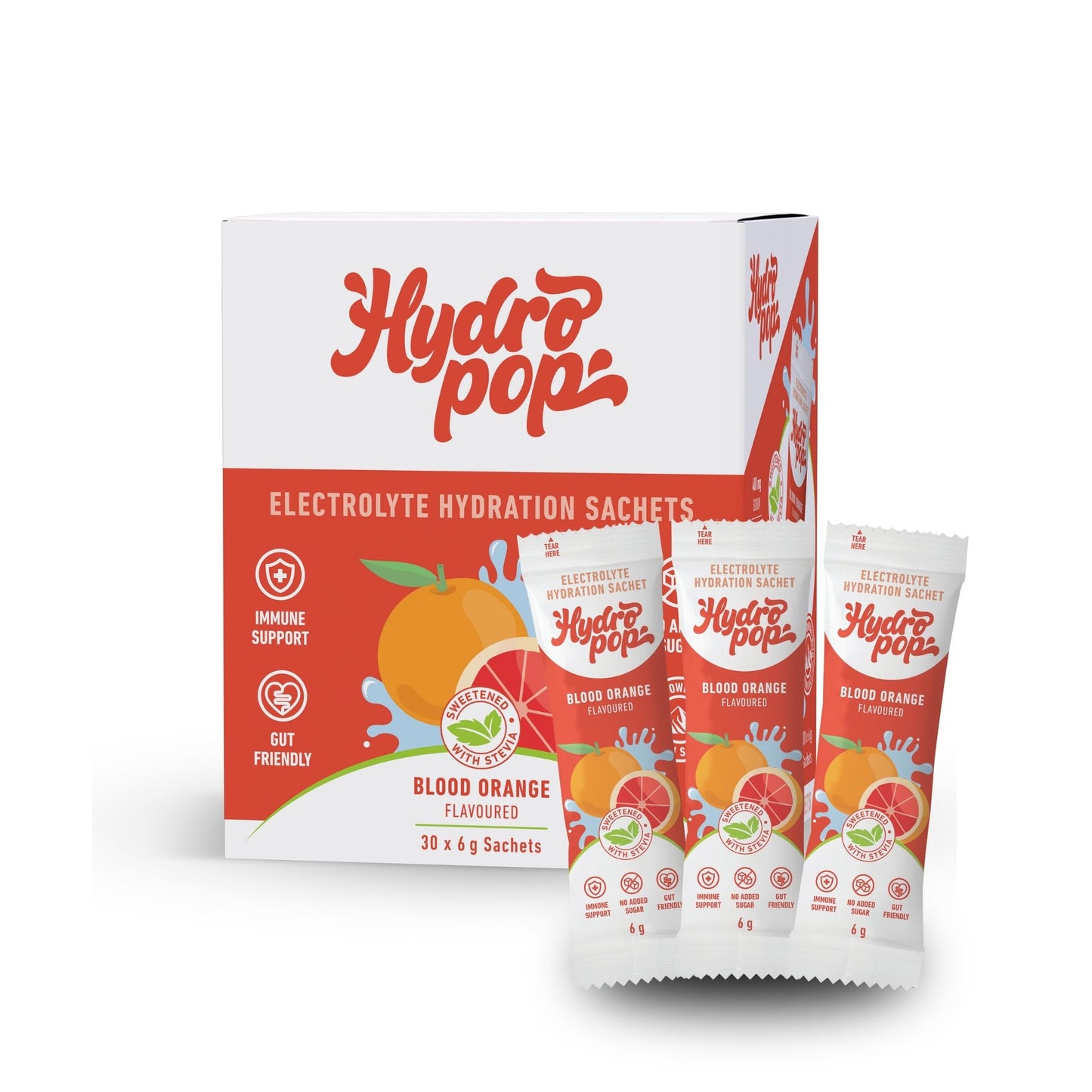 Blood Orange Daily Electrolyte Hydration Drink 30 Pack