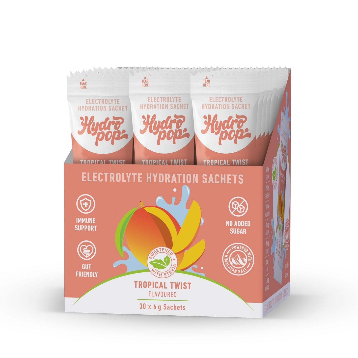 Tropical Twist Daily Electrolyte Hydration Drink 30 Pack