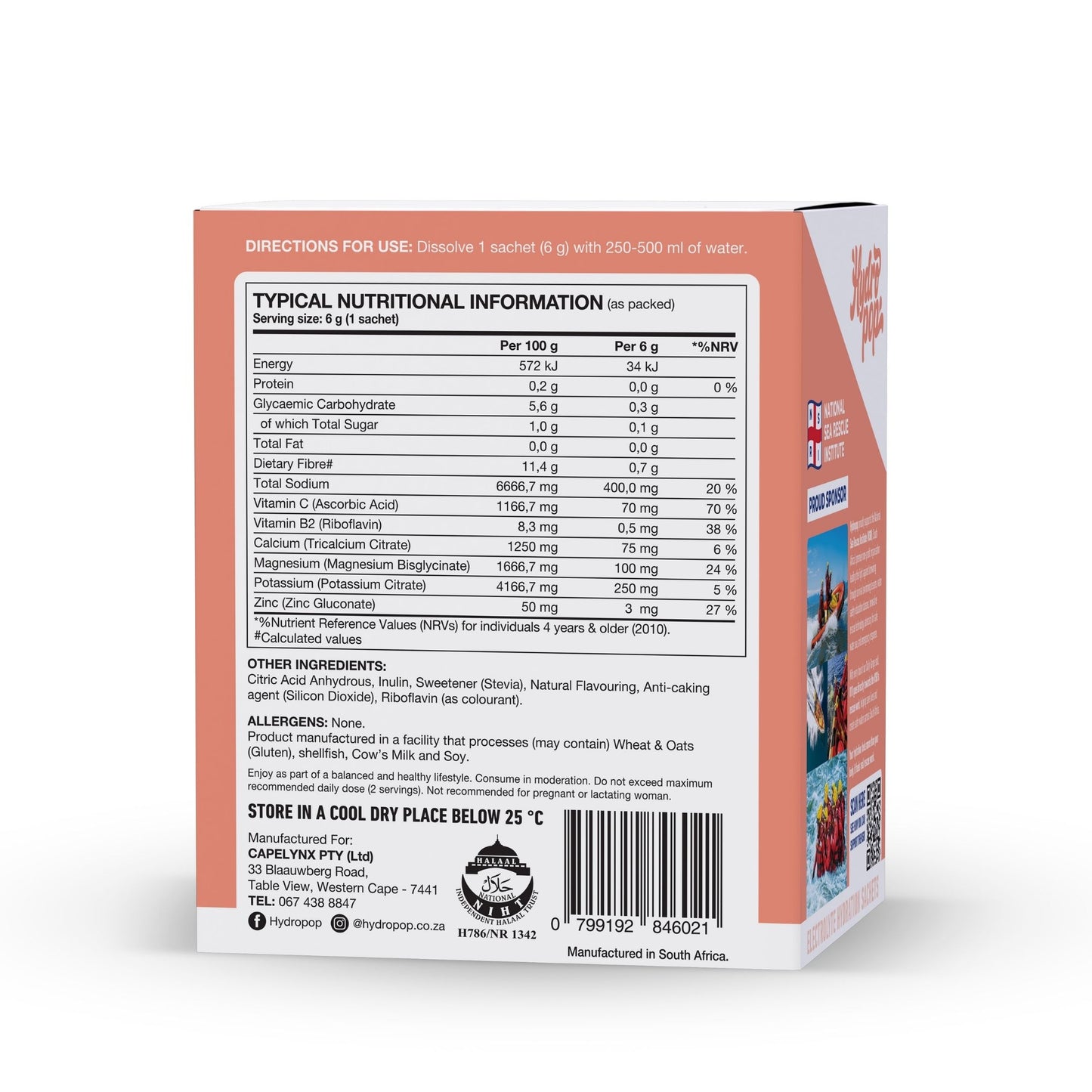 Tropical Twist Daily Electrolyte Hydration Drink 30 Pack